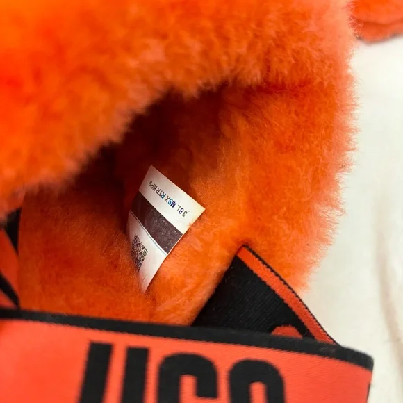 UGG Womens Fluff Yeah Slides Cali College Slippers Sandal Shoe 1095119Size 10